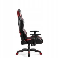 Diablo X-Horn Gaming Stuhl Bürostuhl Schreibtischstuhl Schwarz-Rot, Größe Small