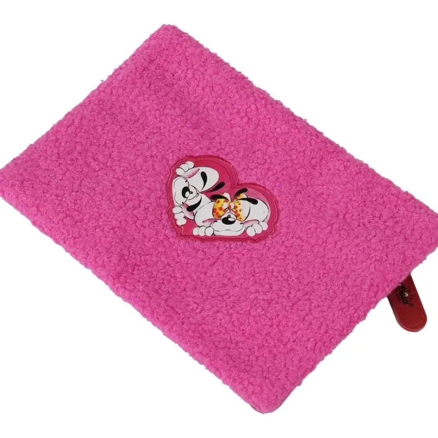Diddl Tasche Plüsch mit Reißverschluss 23cm x 17cm