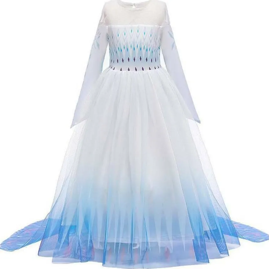 Die Eiskonigin Elsa Anna Prinzessin Halloween Kostume Madchen Party Kleider