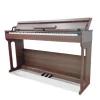 Digitales Klavier Piano Heimklavier Digital Keyboard 137cm Braun