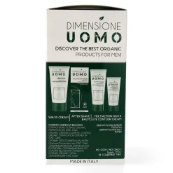 Dimensione UOMO Geschenk Box mit Rasiercreme, After Shave Balsam & Gesichts-/Augen