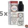 Dinner Lady Original Tobacco 3mg/ml Nikotin, 50/50 Liquid 5x 10ml