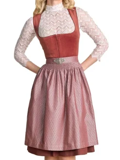 Dirndl Alisha 60cm Länge rost
