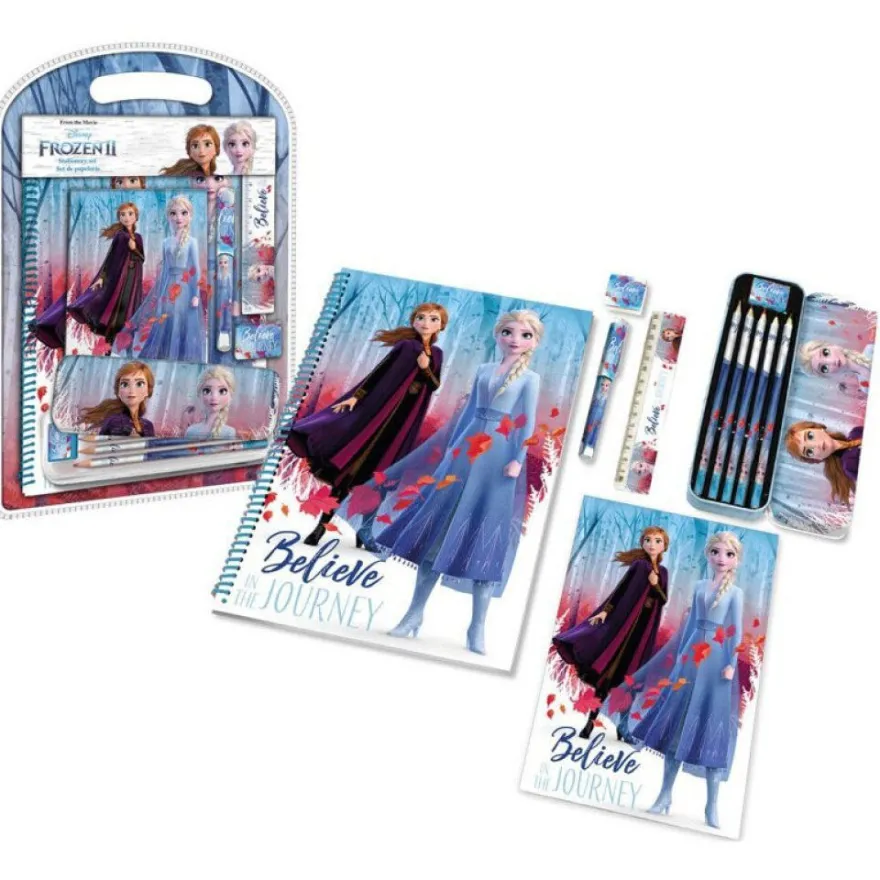 Disney Frozen 2 / Die Eiskönigin 2 - Schreibwaren-Set 12tlg