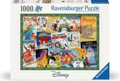 Disney Vintage Movie Poster – 1000 Teile Puzzle von Ravensburger