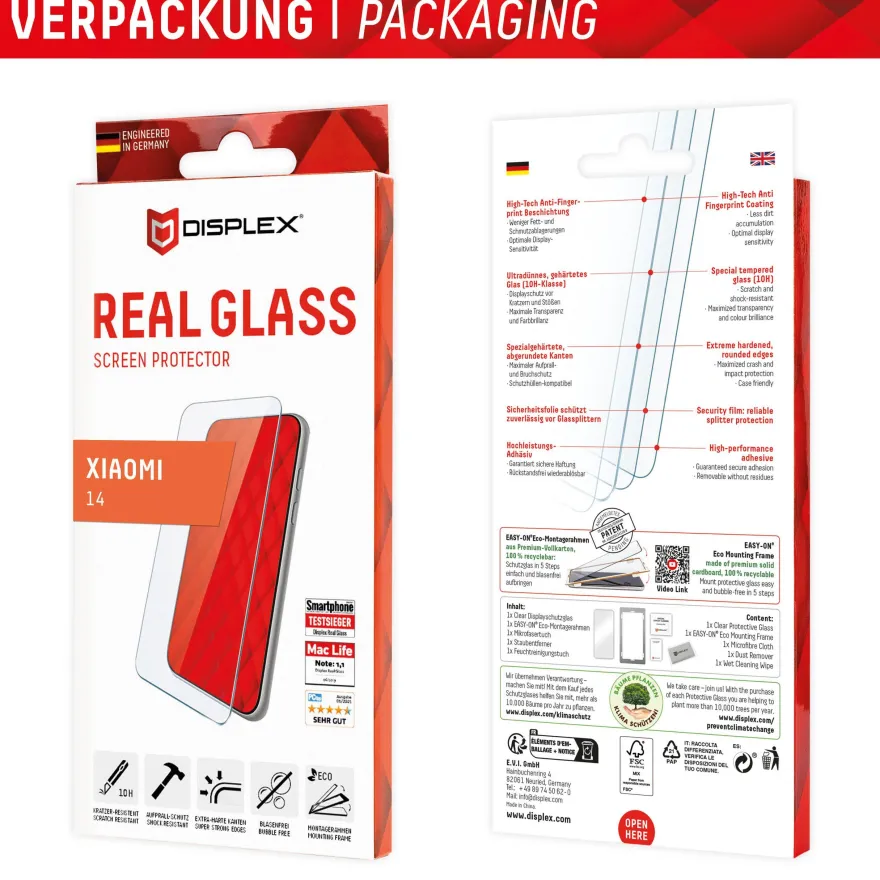 Displex Panzerglas 10H Xiaomi 14