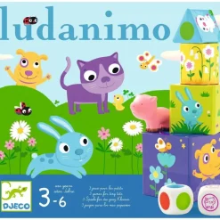 Djeco Ludanimo 3-in-1 Spiel für Kinder ab 3
