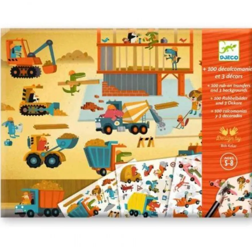 Djeco Rubbelbilder - Asphalt