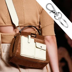 DKBT Schlüsselring Edelstahl Klein 400 Stück Karabiner Schlüsselanhänger