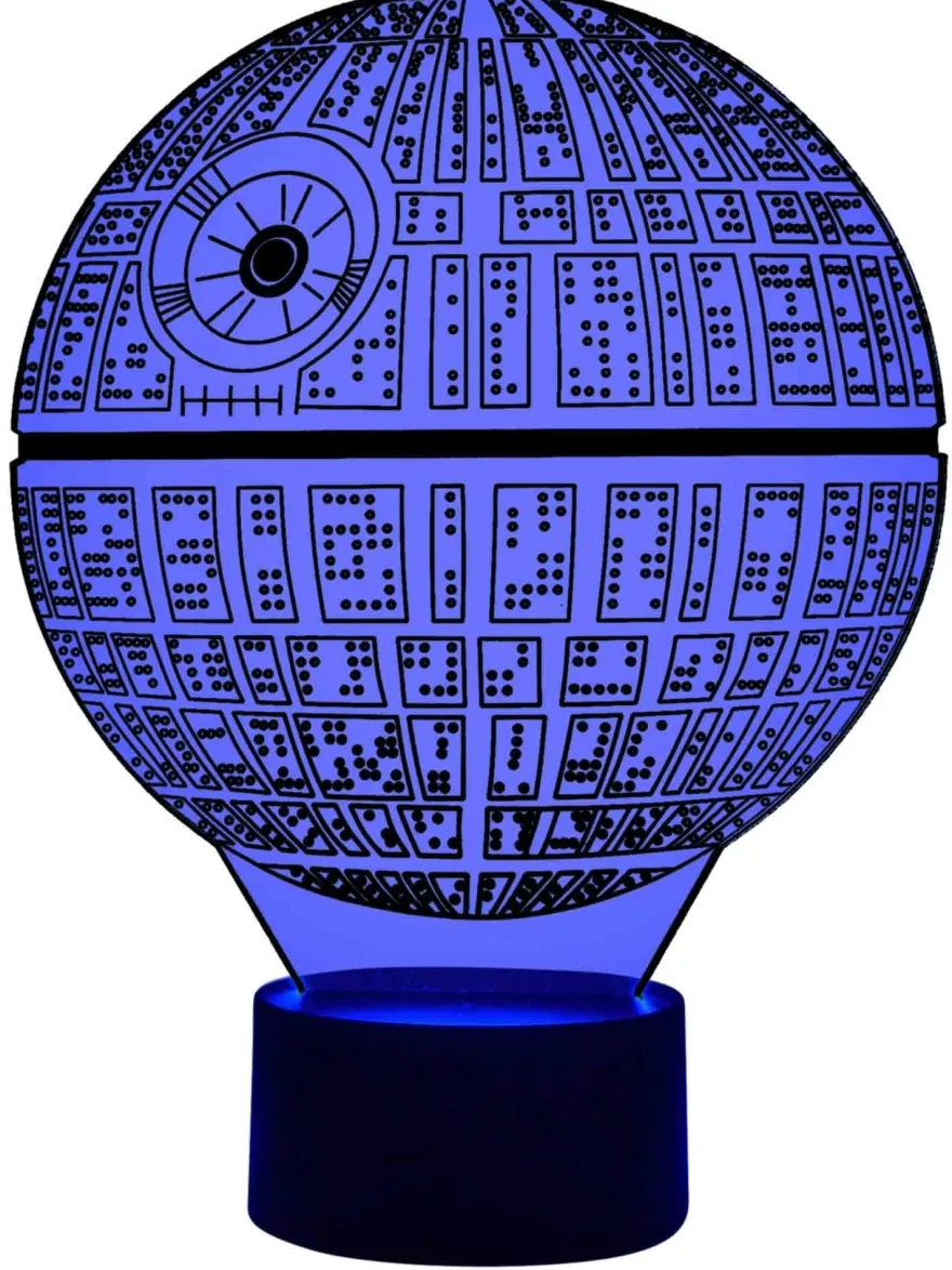 3D LED-Lampe Planet Weltraum Tischlampe Wohnlicht Tischleuchte Kinderzimmerlampe