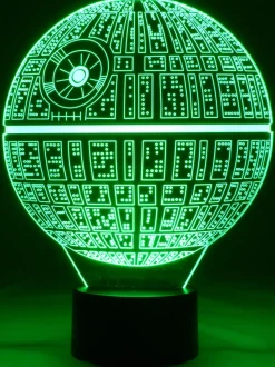 3D LED-Lampe Planet Weltraum Tischlampe Wohnlicht Tischleuchte Kinderzimmerlampe