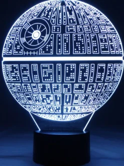 3D LED-Lampe Planet Weltraum Tischlampe Wohnlicht Tischleuchte Kinderzimmerlampe