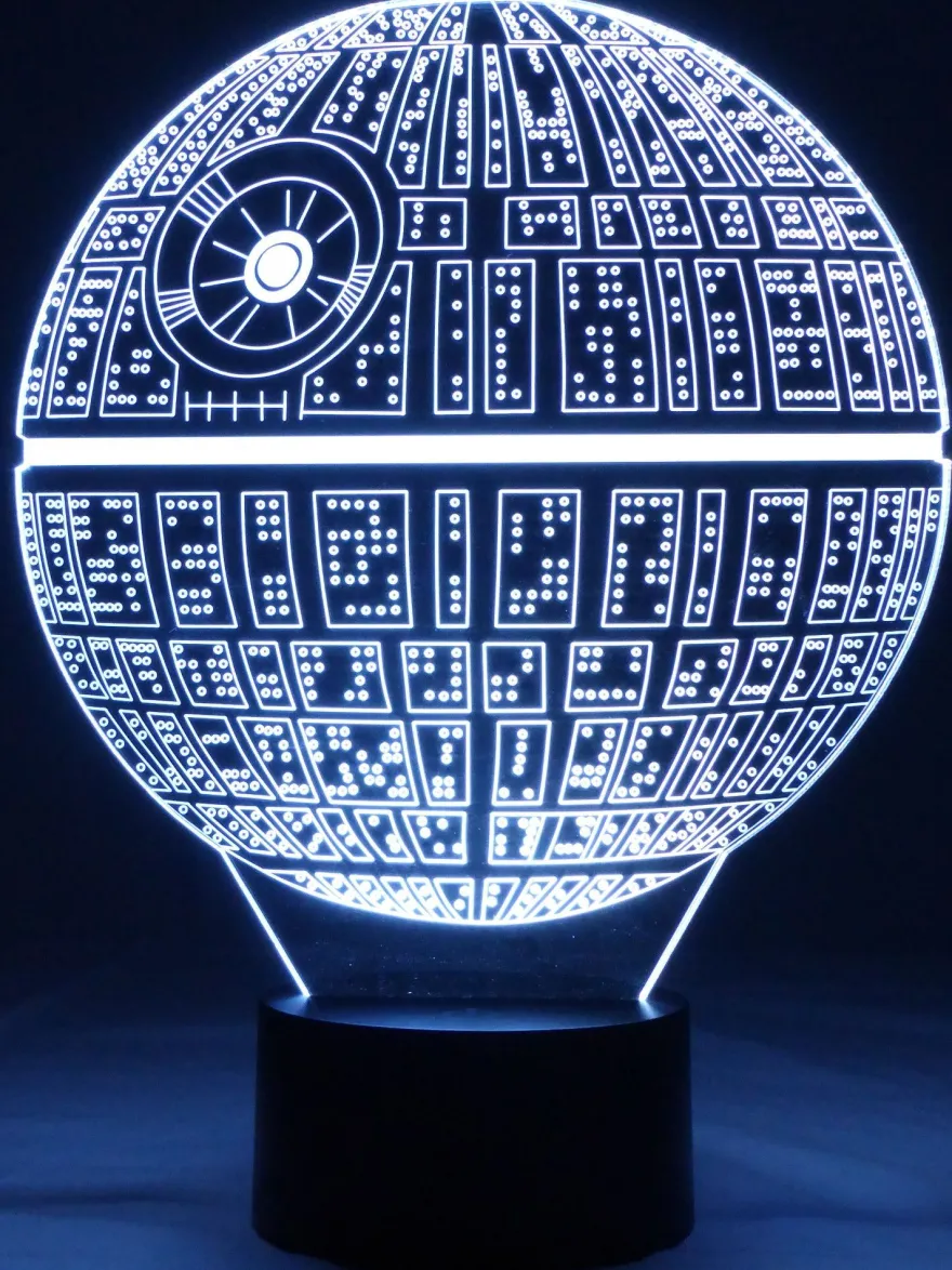 3D LED-Lampe Planet Weltraum Tischlampe Wohnlicht Tischleuchte Kinderzimmerlampe