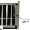 Doghead Hundetransportbox Alu 70x75x63 Eco Neu Hundebox Hundekäfig Transportbox Auto