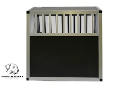 Doghead Hundetransportbox Alu 70x75x63 Eco Neu Hundebox Hundekäfig Transportbox Auto