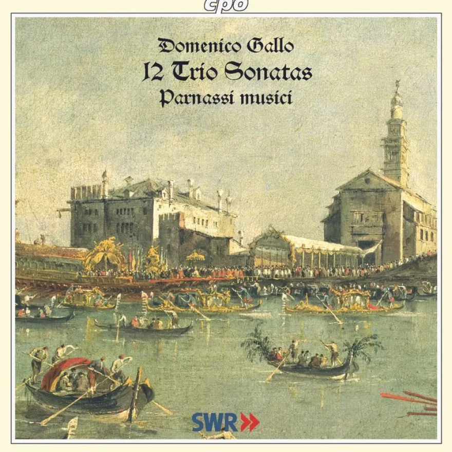 Domenico Gallo (1730-1768): 12 Triosonaten - CPO 0761203971725