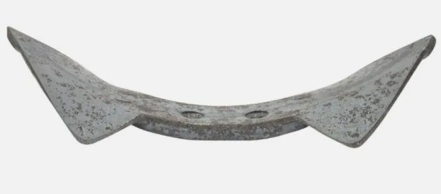 Doppelherzschar Lochabstand 45 mm Breite: 180mm gehärtet Bodenbearbeitung ?TOP?