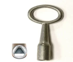 Dornschlüssel mit Innendreikant 4, 5, 6, 7, 8, 9, 10, 12mm, Dreikantschlüssel