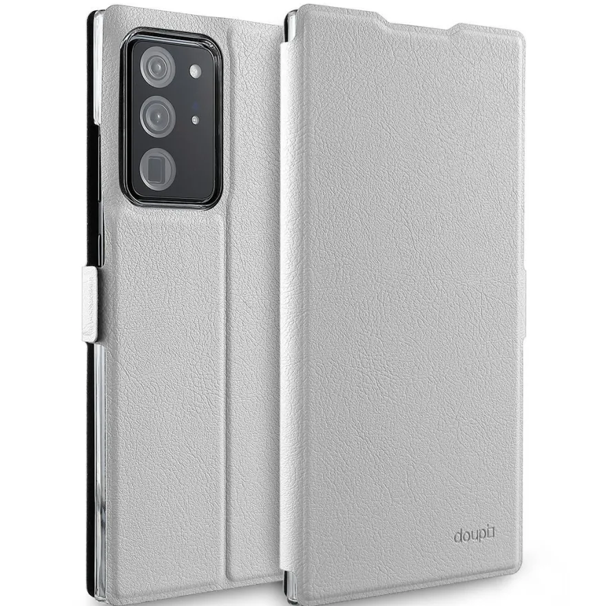 doupi Flip Case Samsung Note 20 Ultra Magnet Cover Aufstellbar Ständer Schutz Hülle