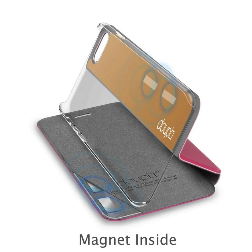 doupi Flip Case Samsung Note 20 Ultra Magnet Cover Aufstellbar Ständer Schutz Hülle