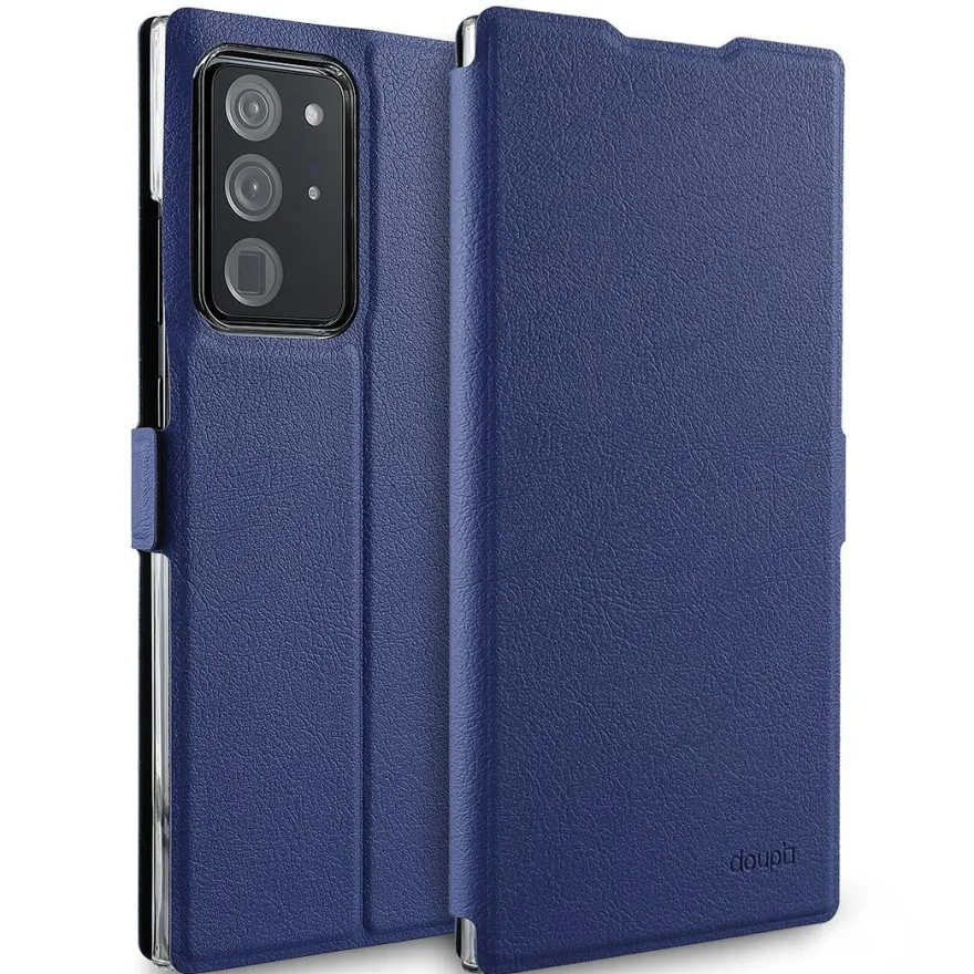doupi Flip Case Samsung Note 20 Ultra Magnet Cover Aufstellbar Ständer Schutz Hülle