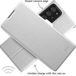 doupi Flip Case Samsung Note 20 Ultra Magnet Cover Aufstellbar Ständer Schutz Hülle