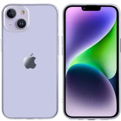 doupi Ultra Slim Case iPhone 14 Plus 6,7 TPU Clear Schutzhülle Skin Cover Transparent