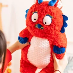 Drache Plüschtiere Glückssymbol Flauschig Und Liebenswert Plüsch Spielzeug