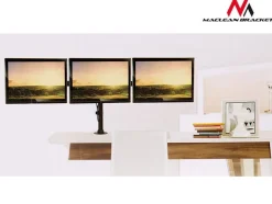 Dreifach Monitor Halterung Tischhalterung 360° für Homeoffice 13-27 Zoll 8kg
