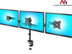 Dreifach Monitor Halterung Tischhalterung 360° für Homeoffice 13-27 Zoll 8kg