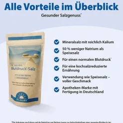 Dr. Jacob´s Blutdruck®- Salz 500g im Nachfüllbeutel, wieder verschließbar