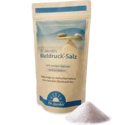 Dr. Jacob´s Blutdruck®- Salz 500g im Nachfüllbeutel, wieder verschließbar