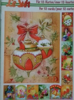 3D SchneideBogen Heft Le Suh : Weihnachten Weihnachtsstern & Dekoration....