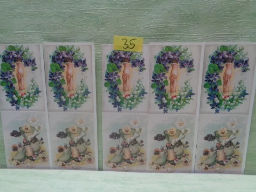3D Schneidebogen Motivpapier Toppers Liebe Hochzeit Hände Tauben Rosen Veilchen