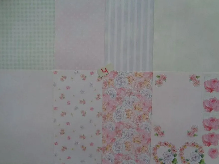 3D Schneidebogen Motivpapier Toppers Liebe Hochzeit Hände Tauben Rosen Veilchen