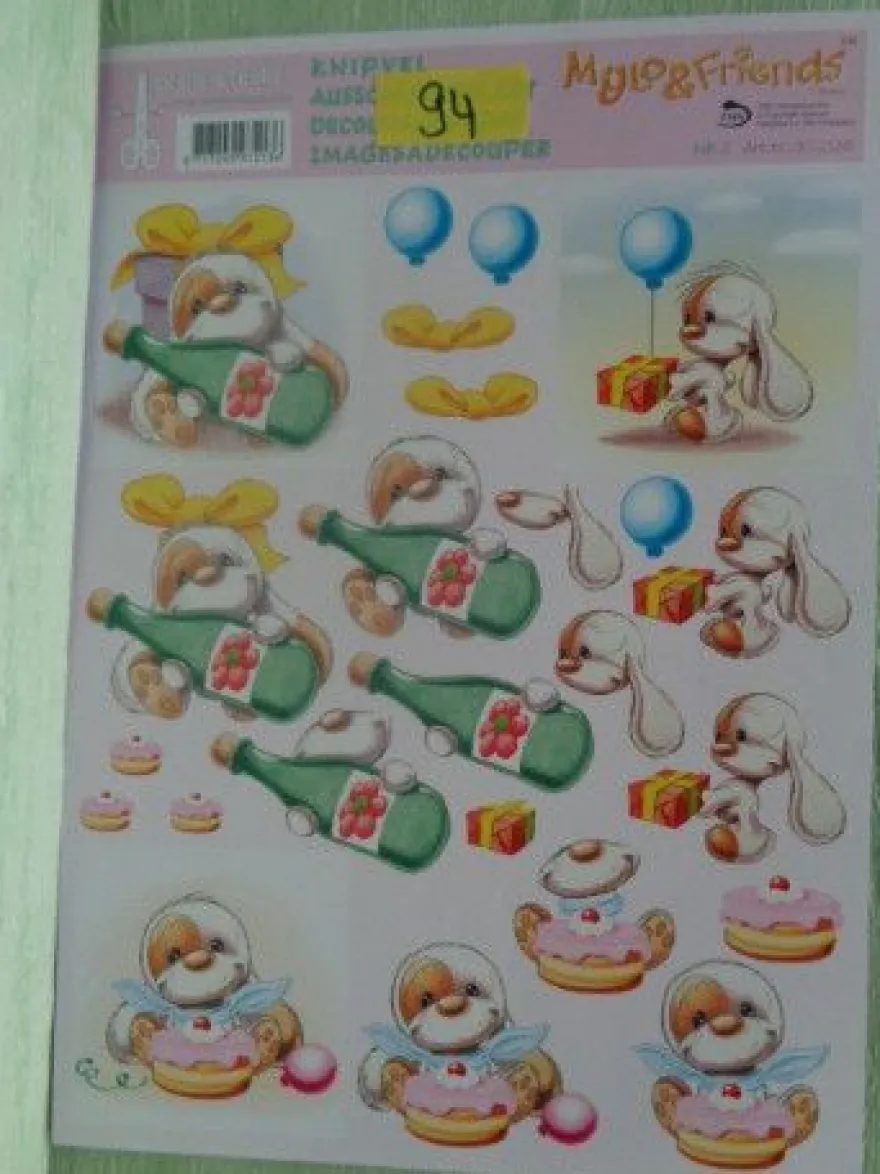3D Schneidebogen Mylo & Friends Leane Creatief
