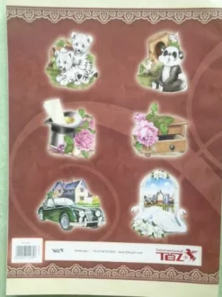 3D SchneideBogen & Stanzbogen Buch TBZ Le Suh durchs ganze Jahr große Auswahl
