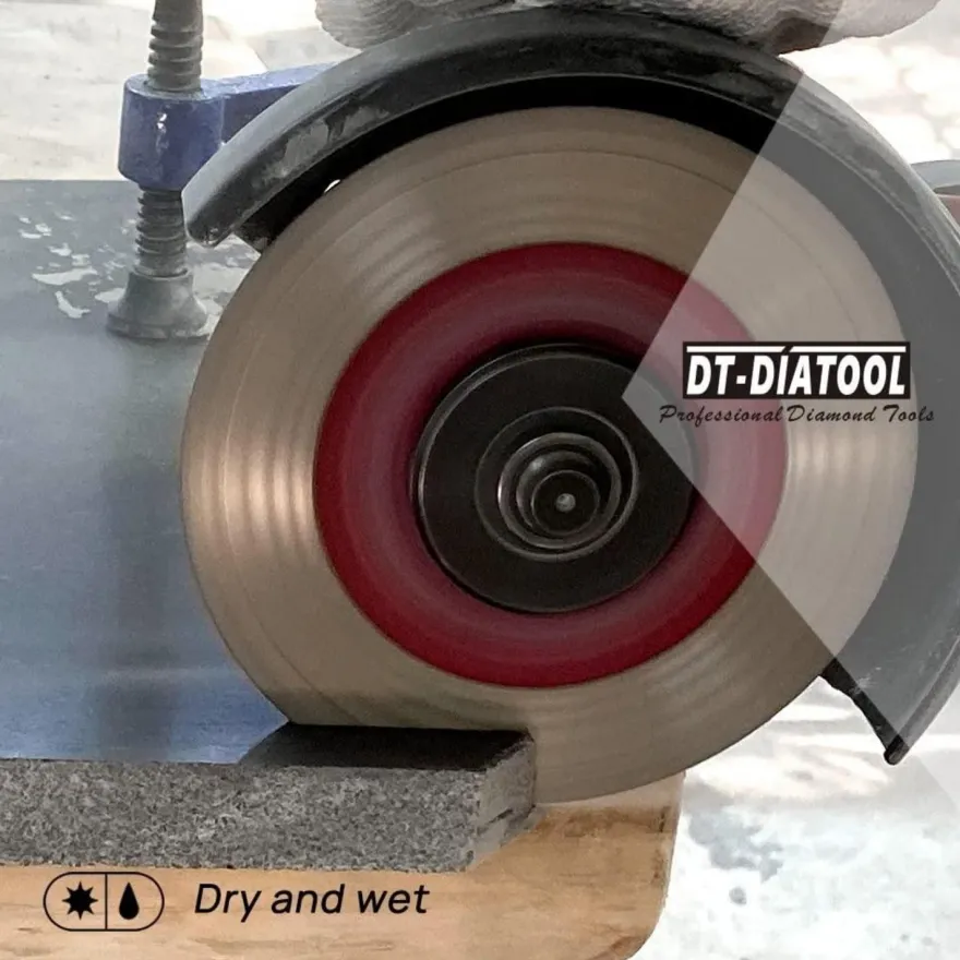 DT-DIATOOL Diamant-Trennscheibe 105mm, 5er-Set für Fliesen, Keramik, Marmor