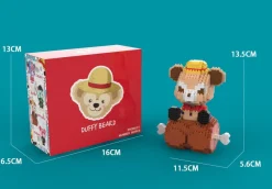 Duffy StellaLou Cos One Piece Block Puzzlespiel Set Teenager DIY Bausteine Ornamente
