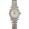 Dugena 4461162 Damen Armbanduhr Paris Datum Bicolor, 26mm