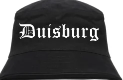 Duisburg Fischerhut - Altdeutsch - bedruckt - Bucket Hat Anglerhut Hut