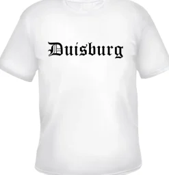 Duisburg Herren T-Shirt - Altdeutsch - Tee Shirt