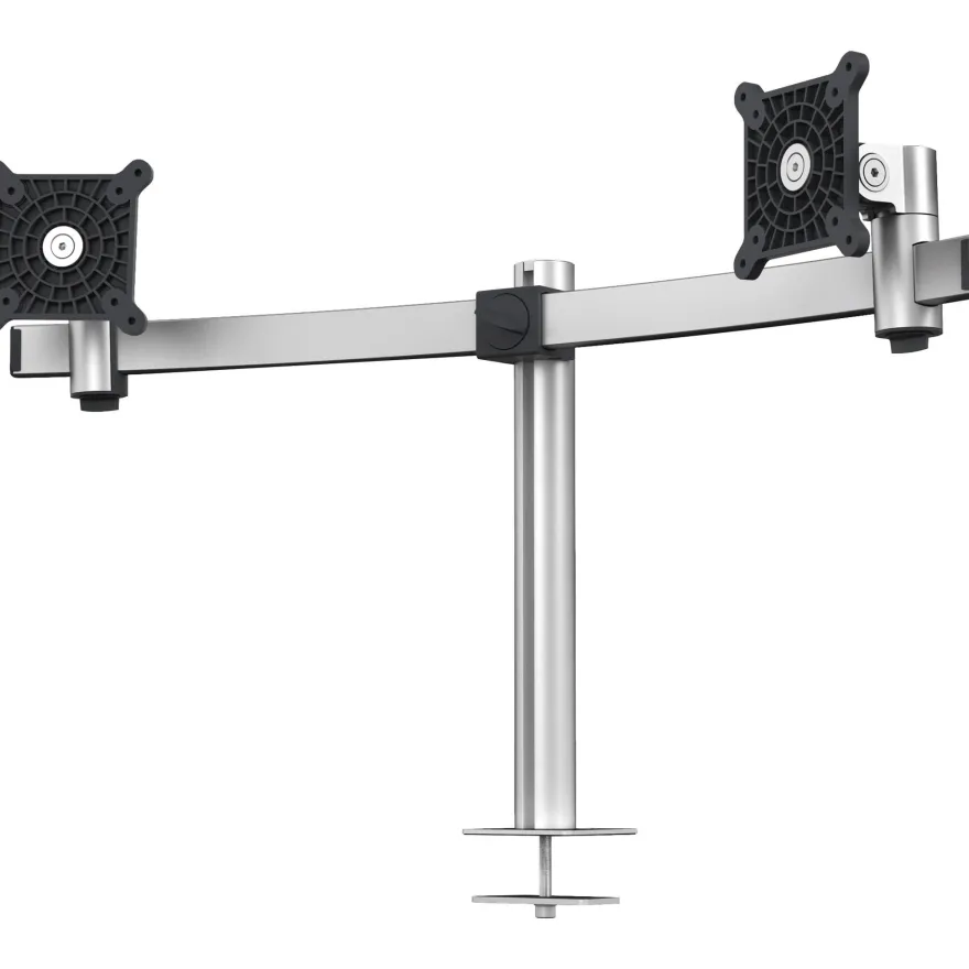Durable Monitorhalter für 2 Monitore si Tischdurchführung