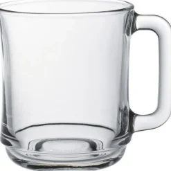 Duralex LYS Glas mit Henkel, 250 ml, transparent - 6er-Set