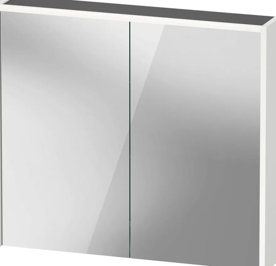 Duravit D-Code 2.0 SPS m. LED Bel., Türen 2, Steckd.1, 800x700x148, eiß M