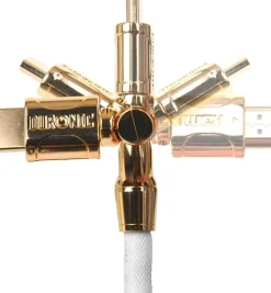 Duronic HDC01 HDMI-Kabel 5m 24K Goldkontakte High-Speed 1080p 4K kompatibel