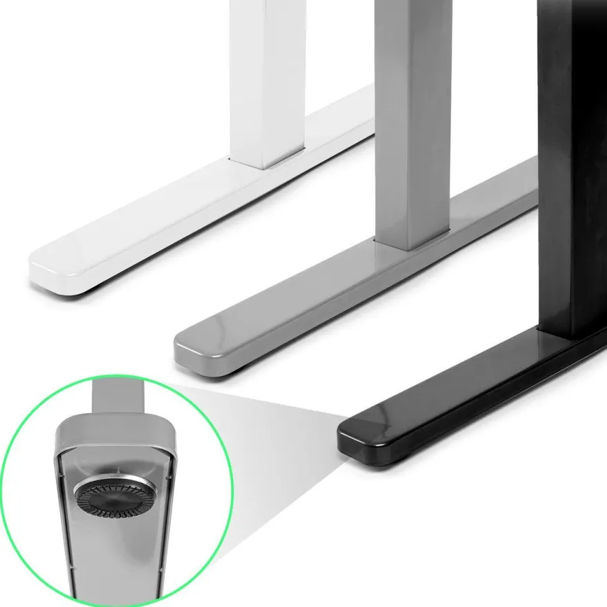 Duronic TM04F Höhenverstellbarer Schreibtisch 71x56cm Sitz-Steh-Tisch