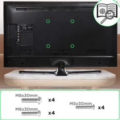 Duronic TVB123M Wandhalterung TV 60