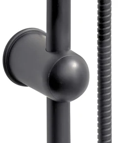 Duschset Überkopfbrause Duschsäule Duschkopf Regendusche Schwarz