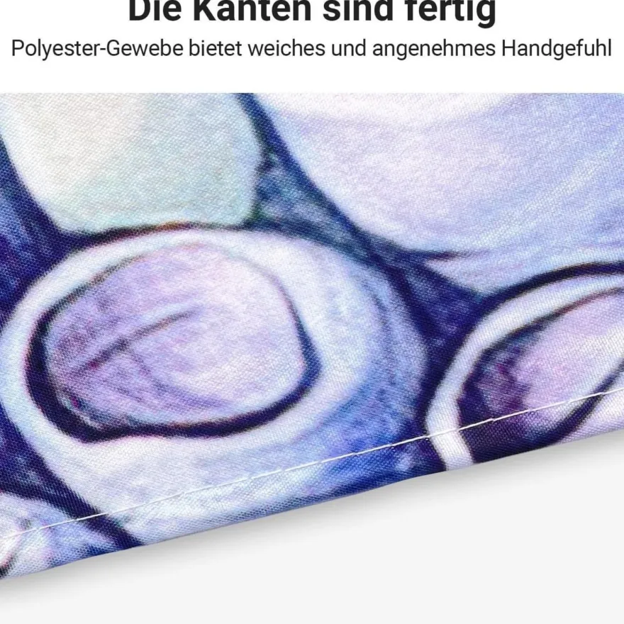 Duschvorhang Katzenschwimme 220x200cm Antischimmel wasserabweisend Polyester